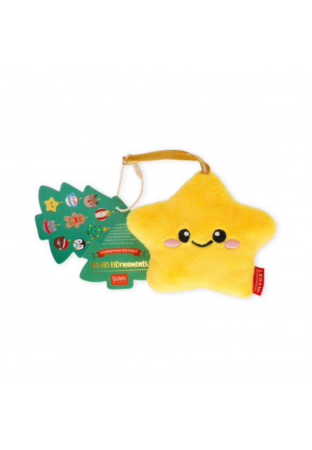 Plyšová dekorácia Legami Plush Christmas Decoration - Oh-Oh-Ohrnaments - Star