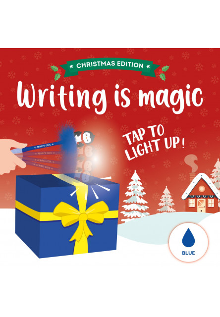 Svietiaca prepiska Legami Light-Up Gel Pen - Writing Is Magic - Penguin