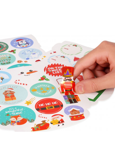 Set vianočných samolepiek Legami Stickers Book