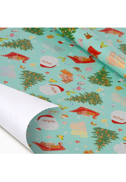 Baliaci papier Legami Wrapping Paper - Santa Claus