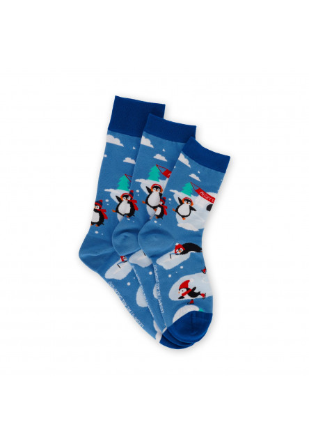 Dámske ponožky Legami Socks - It'S A Match! - Penguin