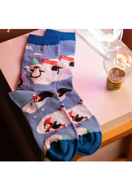 Dámske ponožky Legami Socks - It'S A Match! - Penguin