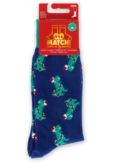 Ponožky Legami It's A Match - Dino Man