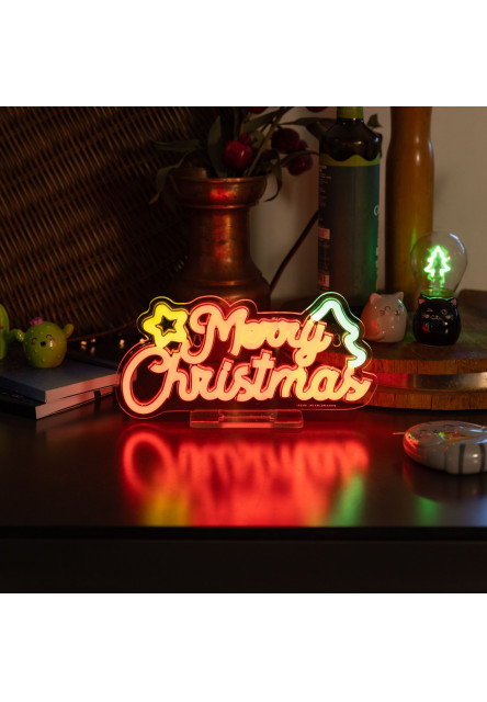 Dekoračné svetlo Legami Neon-Effect Led Sign - It'S A Sign - Merry Xmas