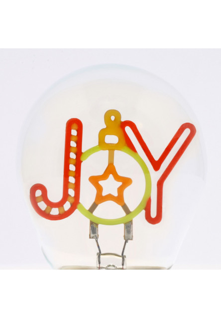 Dekoračné svetlo Legami Lightbulb-Shaped Table Lamp - Bulb Fiction - Joy