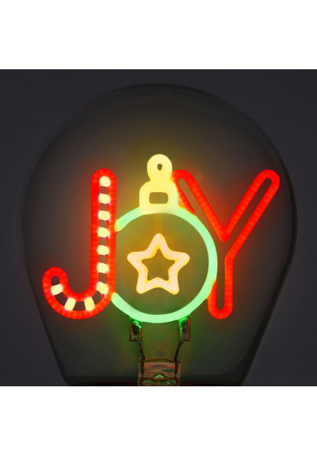 Dekoračné svetlo Legami Lightbulb-Shaped Table Lamp - Bulb Fiction - Joy