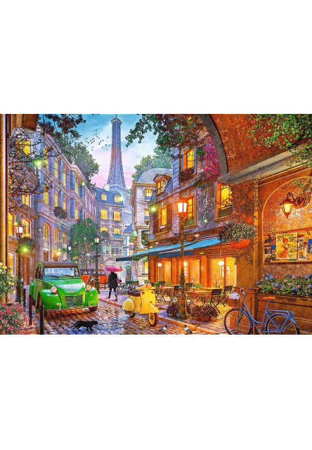 Trefl Puzzle 500 Premium Plus Tea Time: Kaviareň v Paríži