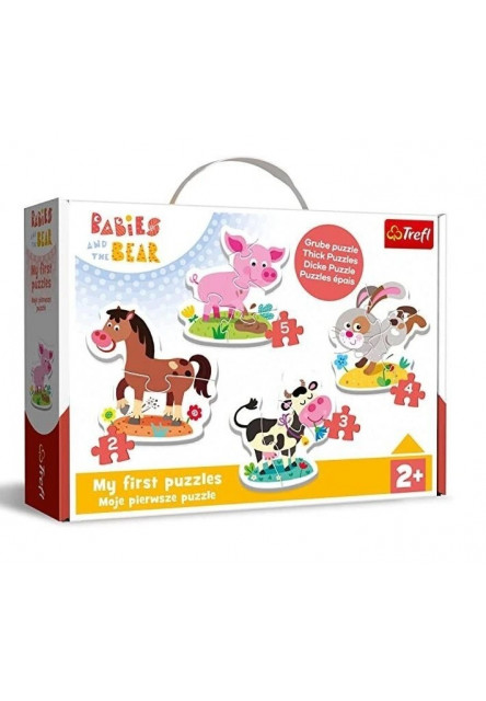 Trefl Moje prvé puzzle Na farme