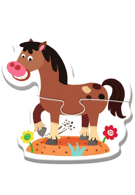 Trefl Moje prvé puzzle Na farme