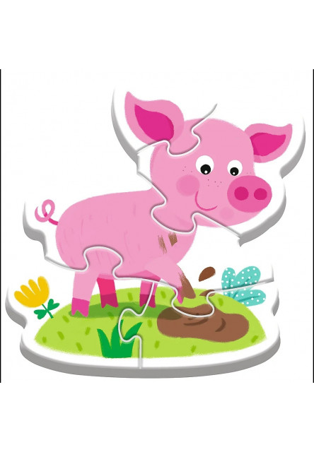 Trefl Moje prvé puzzle Na farme