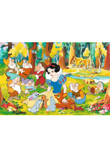 Trefl Puzzle 600 Snehulienka a sedem trpaslíkov