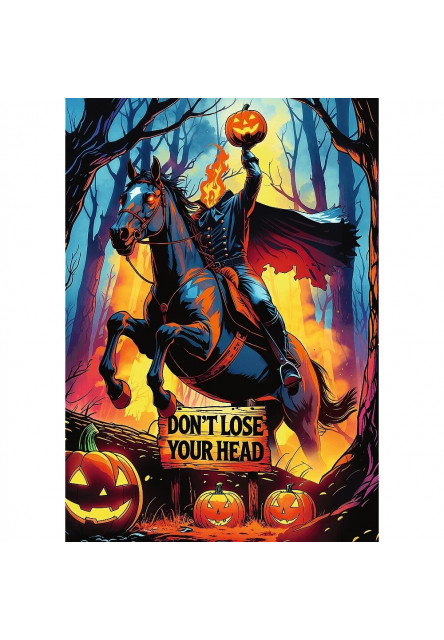 Trefl Puzzle Premium Plus Quality 1000 Hall of Horror: Bezhlavý jazdec