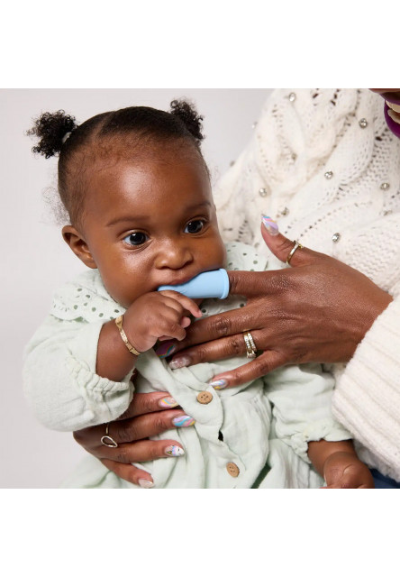 štartovací set na prerezávanie zúbkov - light blue