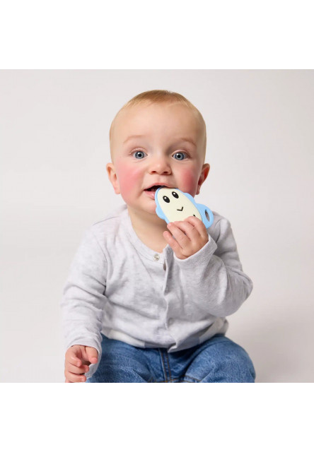 štartovací set na prerezávanie zúbkov - light blue