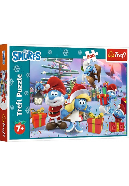 Trefl Puzzle 200 - Smurfs