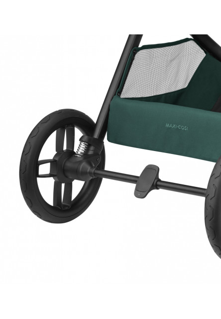 Oxford kočárek Essential Green + korbička Sense Twillic Green