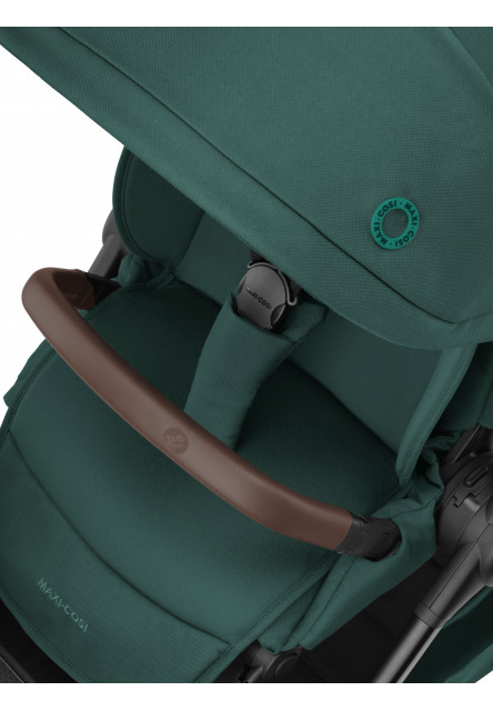 Oxford kočárek Essential Green + korbička Sense Twillic Green