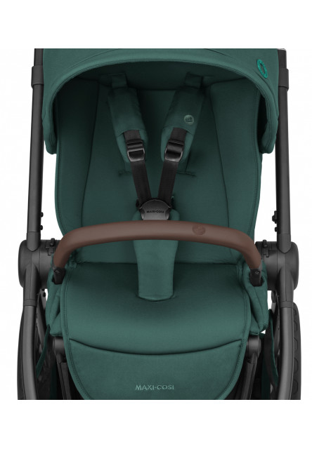 Oxford kočárek Essential Green + korbička Sense Twillic Green