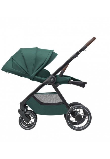 Oxford kočárek Essential Green + korbička Sense Twillic Green