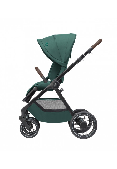 Oxford kočárek Essential Green + korbička Sense Twillic Green