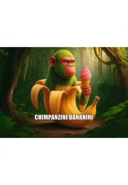 Trefl Puzzle 200 ks BrainRots, Chimpanzini Bananini