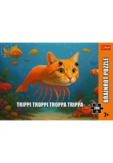 Trefl Puzzle 200 ks BrainRots, Trippi Troppi Troppa Trippa