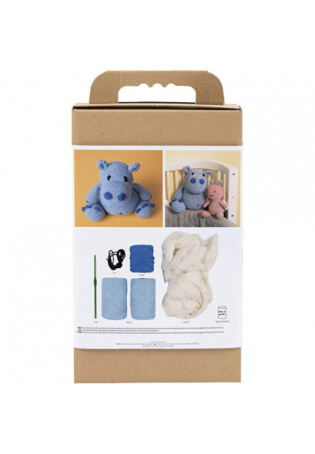 Sada na háčkování Amigurumi hroch