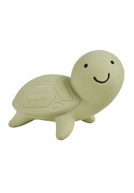 Tikiri Ocean Buddies - chrastítko a kousátko z přírodní gumy (Želva-1ks)