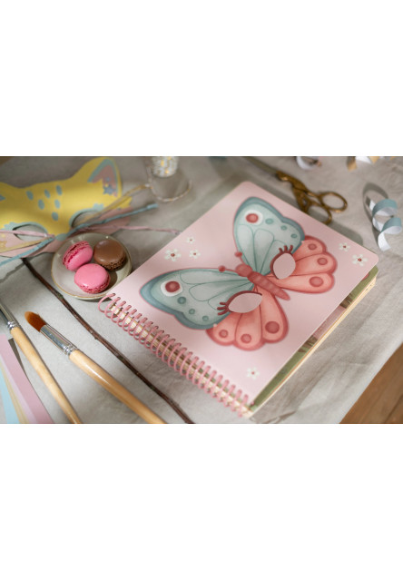 Kniha s vystřihovacími maskami Rosa