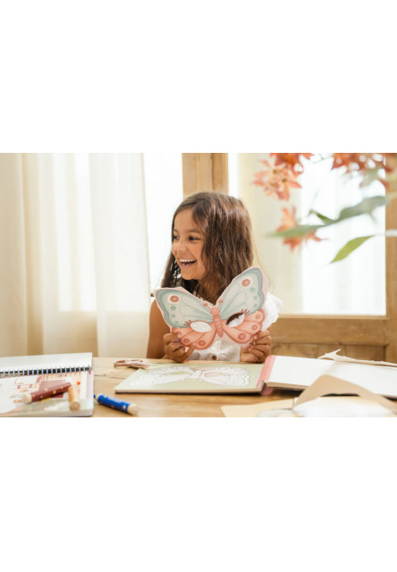 Kniha s vystřihovacími maskami Rosa