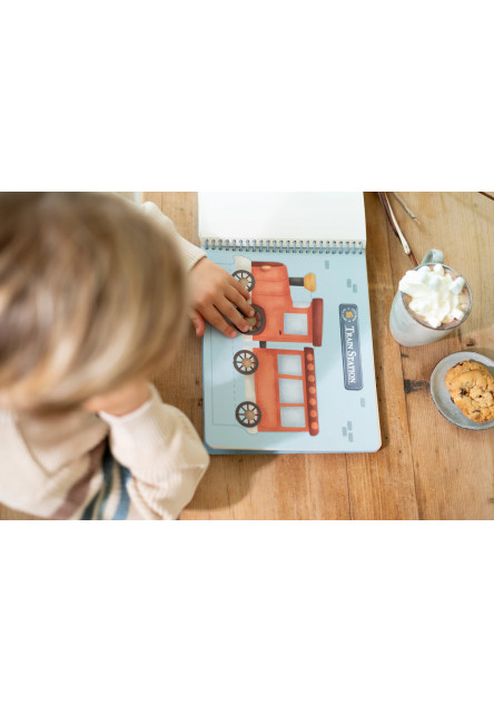 Kniha s vystřihovacími auty Jim