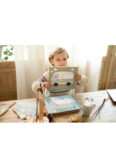 Kniha s vystřihovacími auty Jim