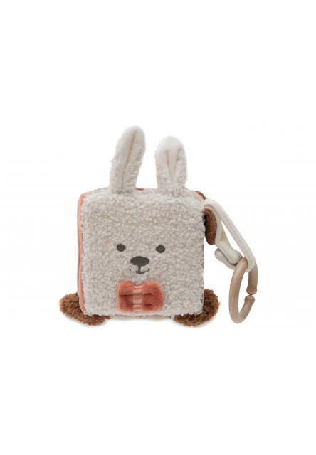 Kostka textilní Animal Friends