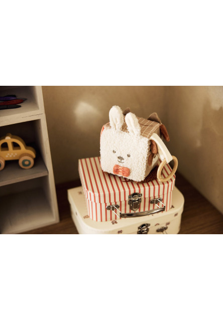 Kostka textilní Animal Friends