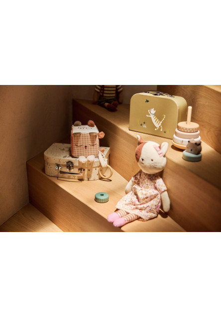 Kostka textilní Animal Friends