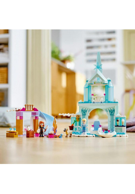 Elsa a hrad z Ľadového kráľovstva