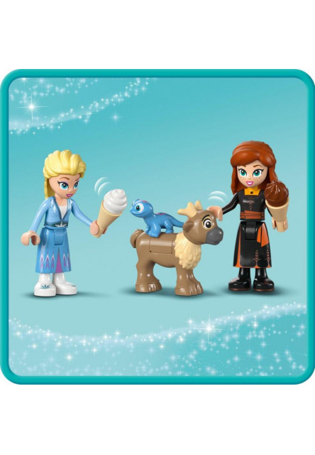 Elsa a hrad z Ľadového kráľovstva