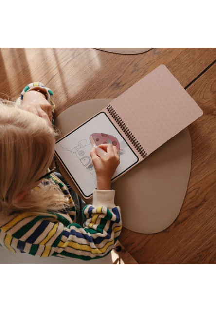 Znovu použiteľná omaľovávanka mushie - vehicles