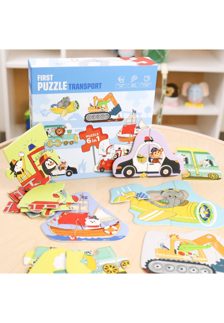 První puzzle Doprava 6v1