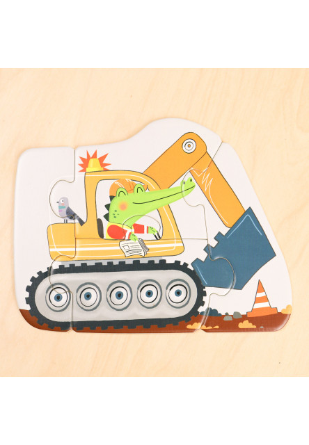 První puzzle Doprava 6v1