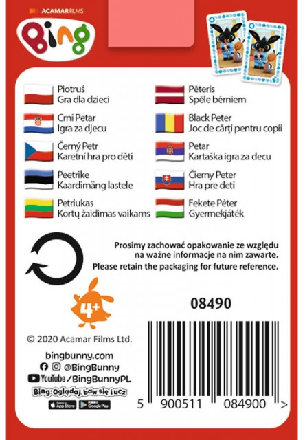 Trefl čierny Peter - Bing