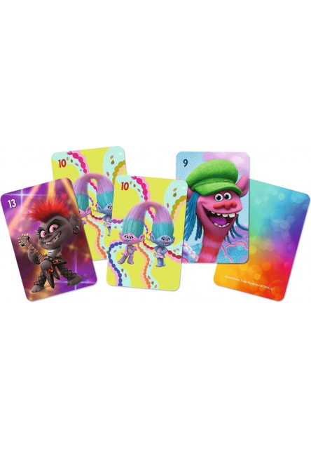 Trefl Karty Čierny Peter - Trolls