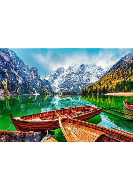 Trefl Puzzle Jazero Braies, Taliansko 500 dielikov