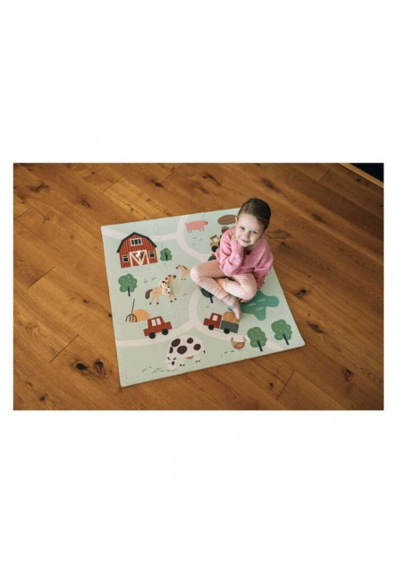 Free2Play Pěnová hrací podložka Puzzle 9 ks Farm