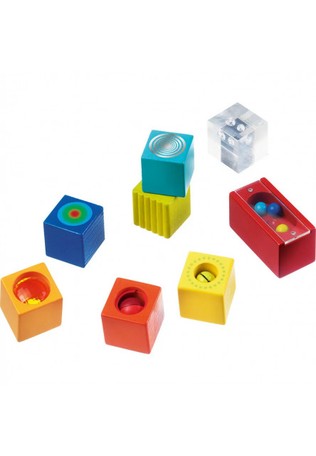 Zmyslové kocky – 8 ks