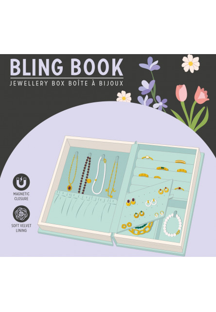 Šperkovnica Legami - Trblietavá kniha