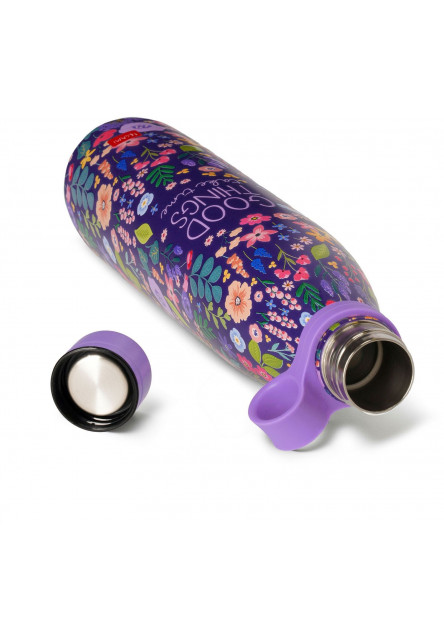 Vákuová termofľaša Legami - Horúce a studené 800 ml - Kvety