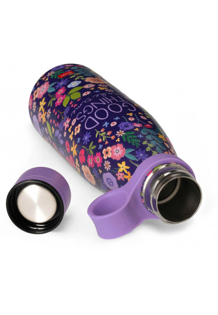 Vákuová termofľaša Legami - Horúca a studená 500 ml - Kvety
