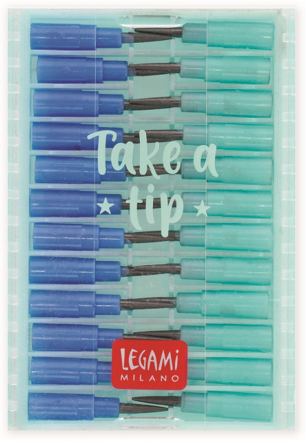 Sada 24 náhradných náplní pre stohovateľné ceruzky Legami - Take A Tip Refill