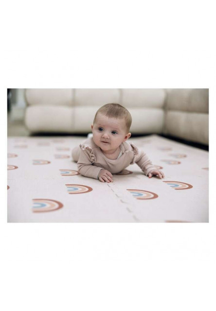 Free2Play Pěnová hrací podložka Puzzle 6 ks Rainbow